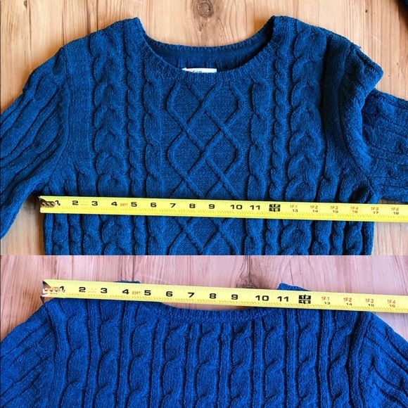 CROFT & BARROW Soft Sweater Small Blue Women’s - Picture 9 of 16